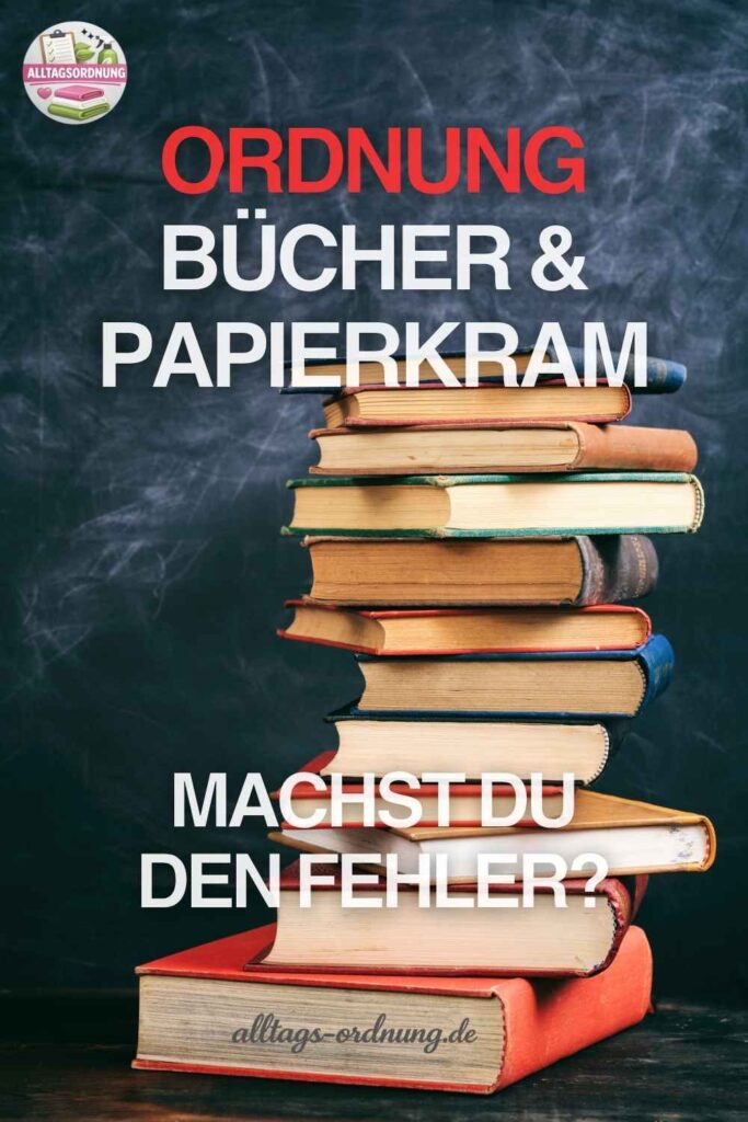 Ordnung bei Büchern und Papieren | Marie Kondo