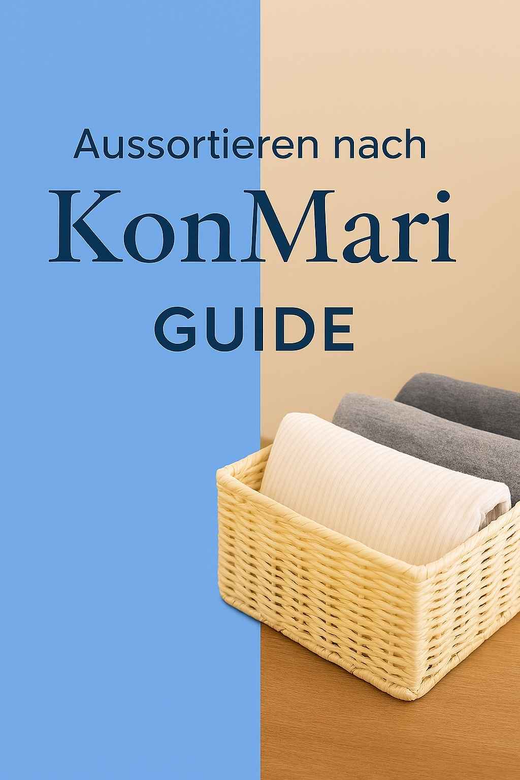Konmari Guide ausmisten nach Konmari-Methode