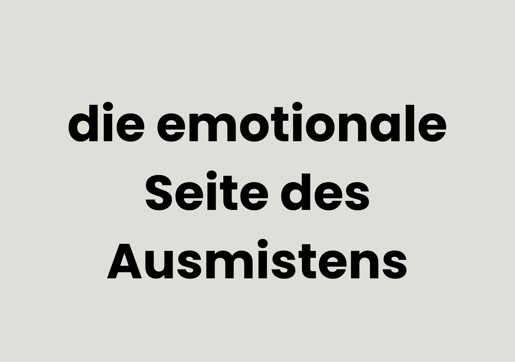 Konmari die emotionale Seite des Ausmistens