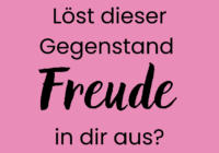 Konmari-Methode: Löst dieser Gegenstand Freude in dir aus