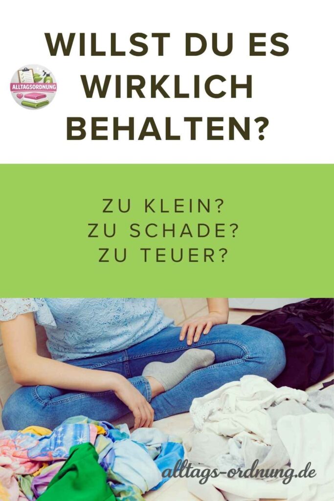 Kleidung ausmisten nach Marie Kondo